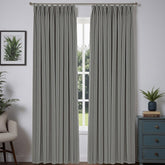 "Nature" Custom Heavyweight Linen Drape - Gray - Miulee